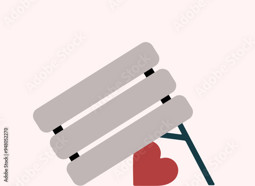 Love trap emotional manipulation  bonding illustration