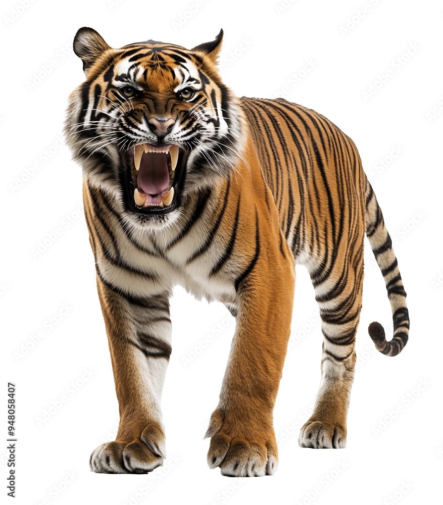 a tiger with its mouth open a tiger with its mouth open