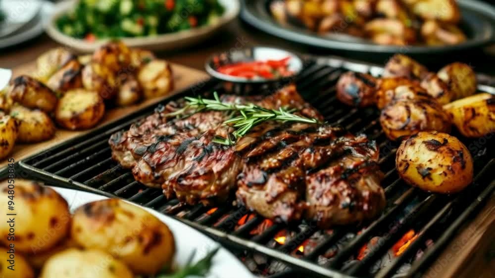 grilled pork ribs grilled pork ribs