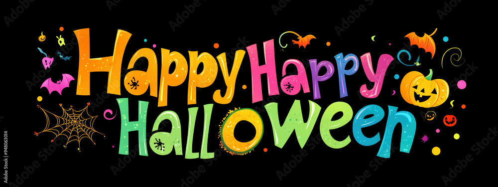 Happy Halloween background happy pumpkin party poster element text cartoon Happy Halloween background happy pumpkin party poster element text cartoon