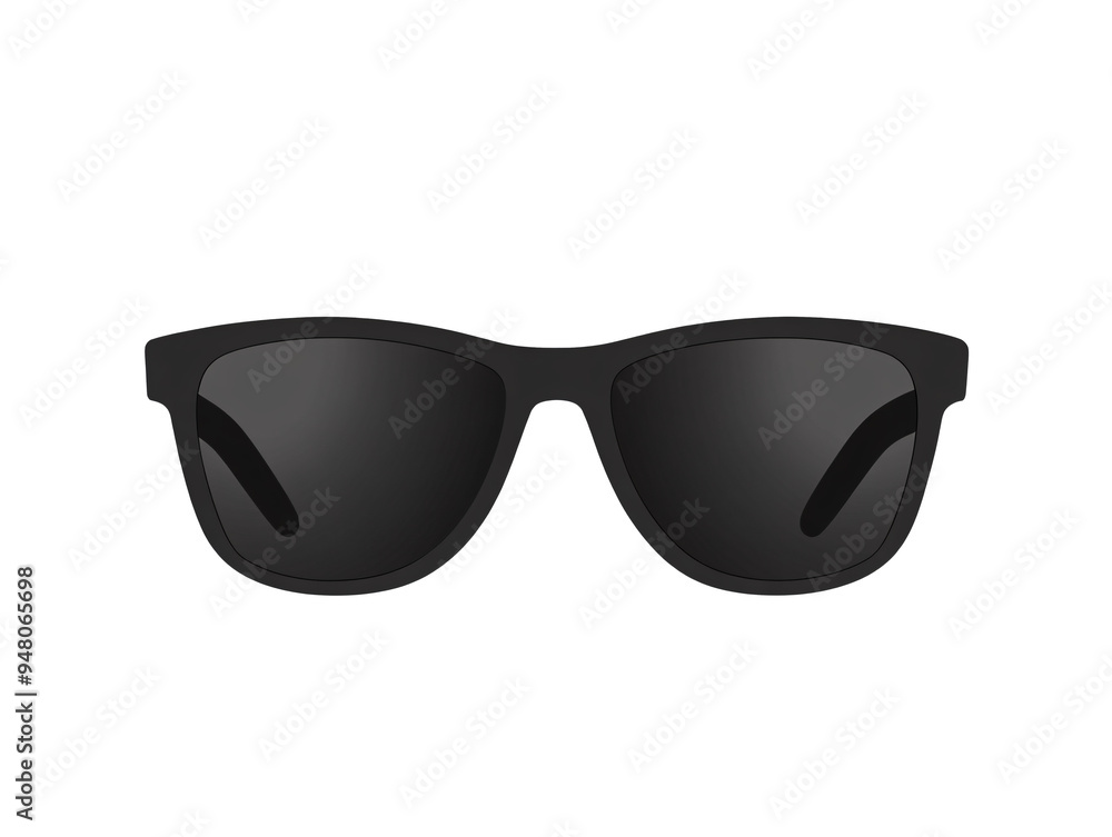 a black sunglasses with black lenses a black sunglasses with black lenses