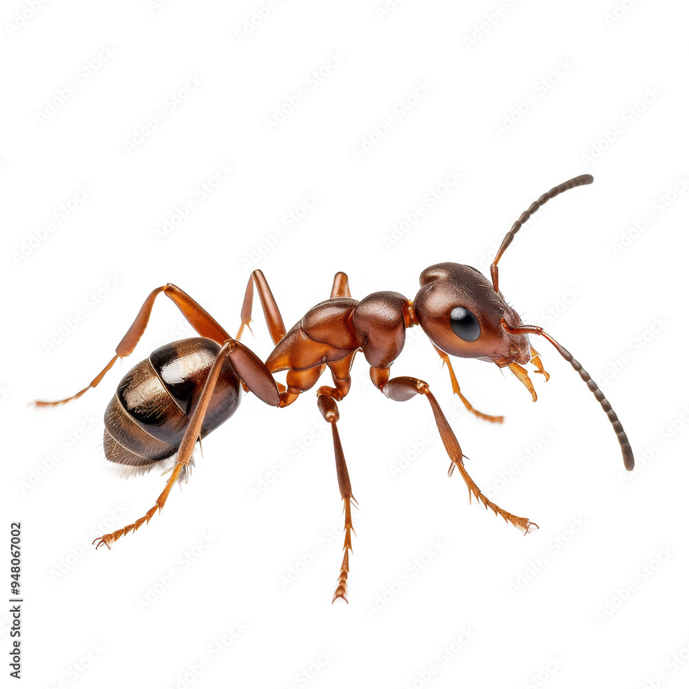 Ant Isolated on a Transparent Background Ant Isolated on a Transparent Background