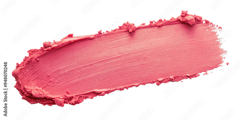 Lipstick swatch, isolated on transparent png background Lipstick swatch, isolated on transparent png background