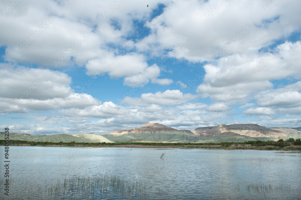 Lake view in spring. Tent camping in Nallıhan bird sanctuary. Trekking by the lake. Nallıhan bird sanctuary, which is on the migration route of birds. Nallıhan lake. Magnificent views from Nallıhan la Lake view in spring. Tent camping in Nallıhan bird sanctuary. Trekking by the lake. Nallıhan bird sanctuary, which is on the migration route of birds. Nallıhan lake. Magnificent views from Nallıhan la