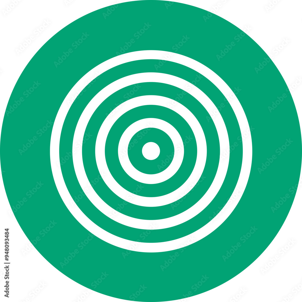 Epicentre glyph circle icon Epicentre glyph circle icon