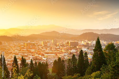 Takayama, Japan City Skyline photo