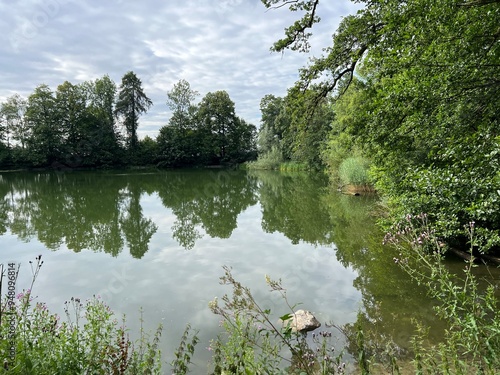 Drei Weieren (Three Ponds) recreation area, St.Gallen, Switzerland - das Naherholungsgebiet Drei Weihern - St. Gallen, Schweiz photo