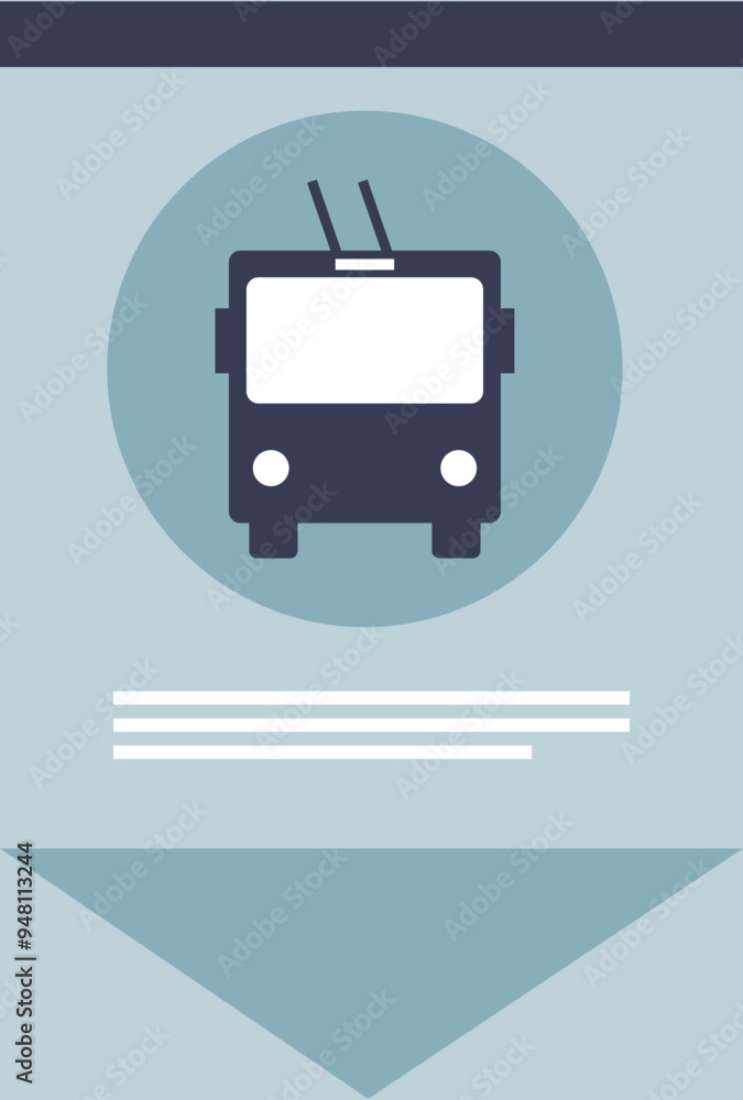 Iconic image of a bus, symbolizing public transport services accessible with a transit pass. Iconic image of a bus, symbolizing public transport services accessible with a transit pass.