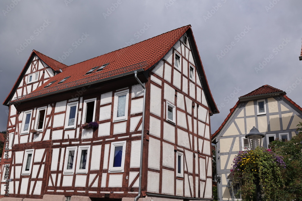 Historisches Gebäude in Wächtersbach in Hessen Historisches Gebäude in Wächtersbach in Hessen