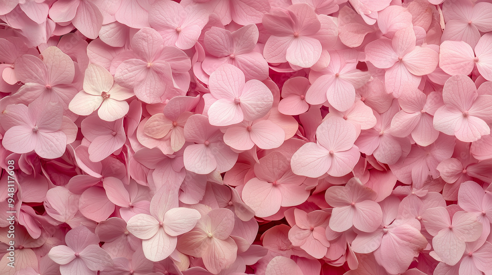 pink hydrangea, floral wallpaper pink hydrangea, floral wallpaper