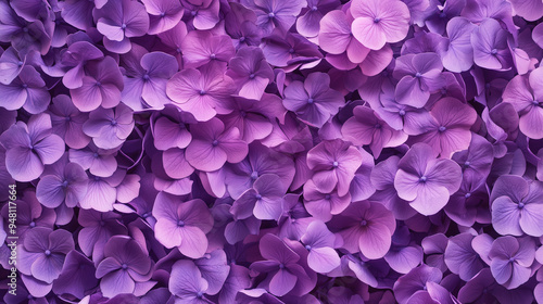 purple hydrangea, floral wallpaper