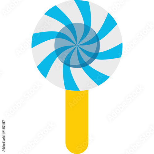 Lollipop vector icon in flat style 