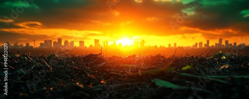 Urbanization often results in the destruction of natural habitats photo