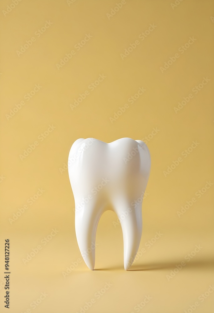 Tooth Illustration Isolated Dentist Background Digital 3D Graphic Design Tooth Illustration Isolated Dentist Background Digital 3D Graphic Design