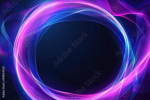 Abstract Glow Circle