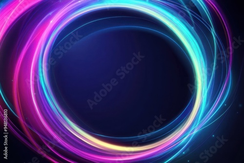 Abstract Circular Light