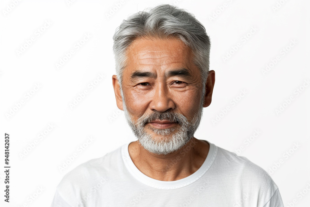 Portrait of a Smiling Senior Man Portrait of a Smiling Senior Man