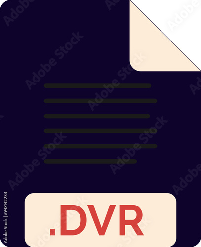 DVR File icon minimal