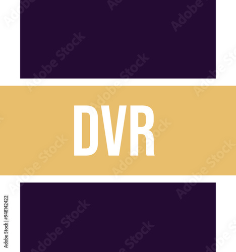 DVR icon fill and bebus writting