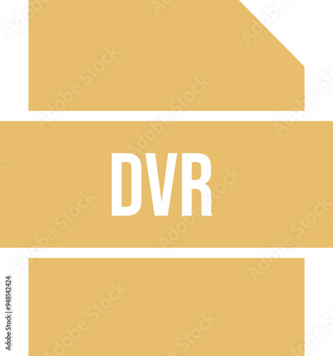 DVR icon crisp corner with transparent center
