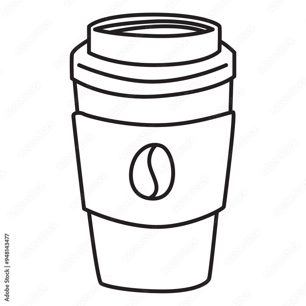 coffee cup doodle icon transparent background coffee cup doodle icon transparent background