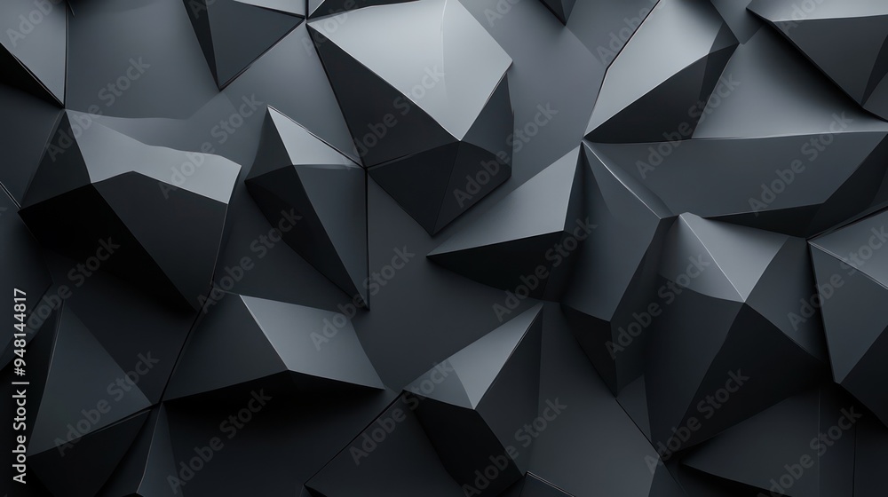 Abstract geometric textured background with sharp, dark triangular shapes creating a modern, edgy feel. Abstract geometric textured background with sharp, dark triangular shapes creating a modern, edgy feel.