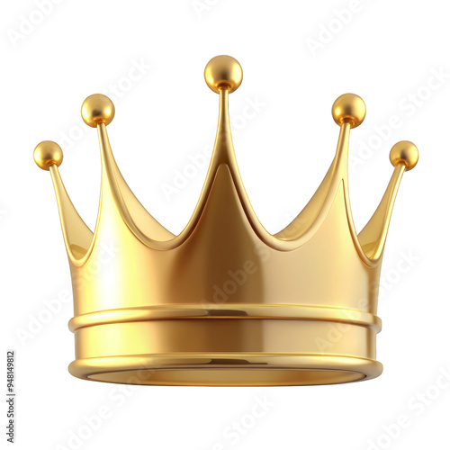 crown, isolated on transparent png background photo