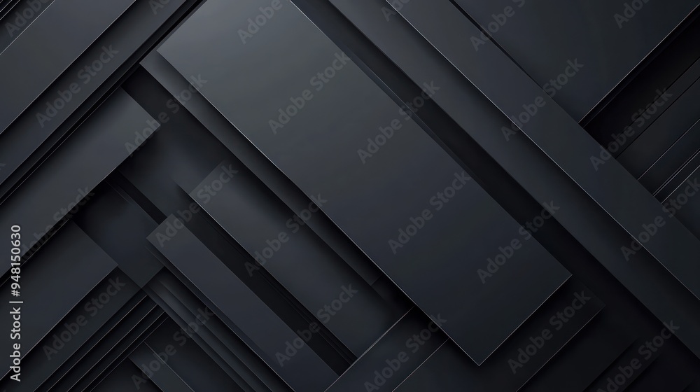 Abstract dark geometric background with layered rectangular shapes. Abstract dark geometric background with layered rectangular shapes.
