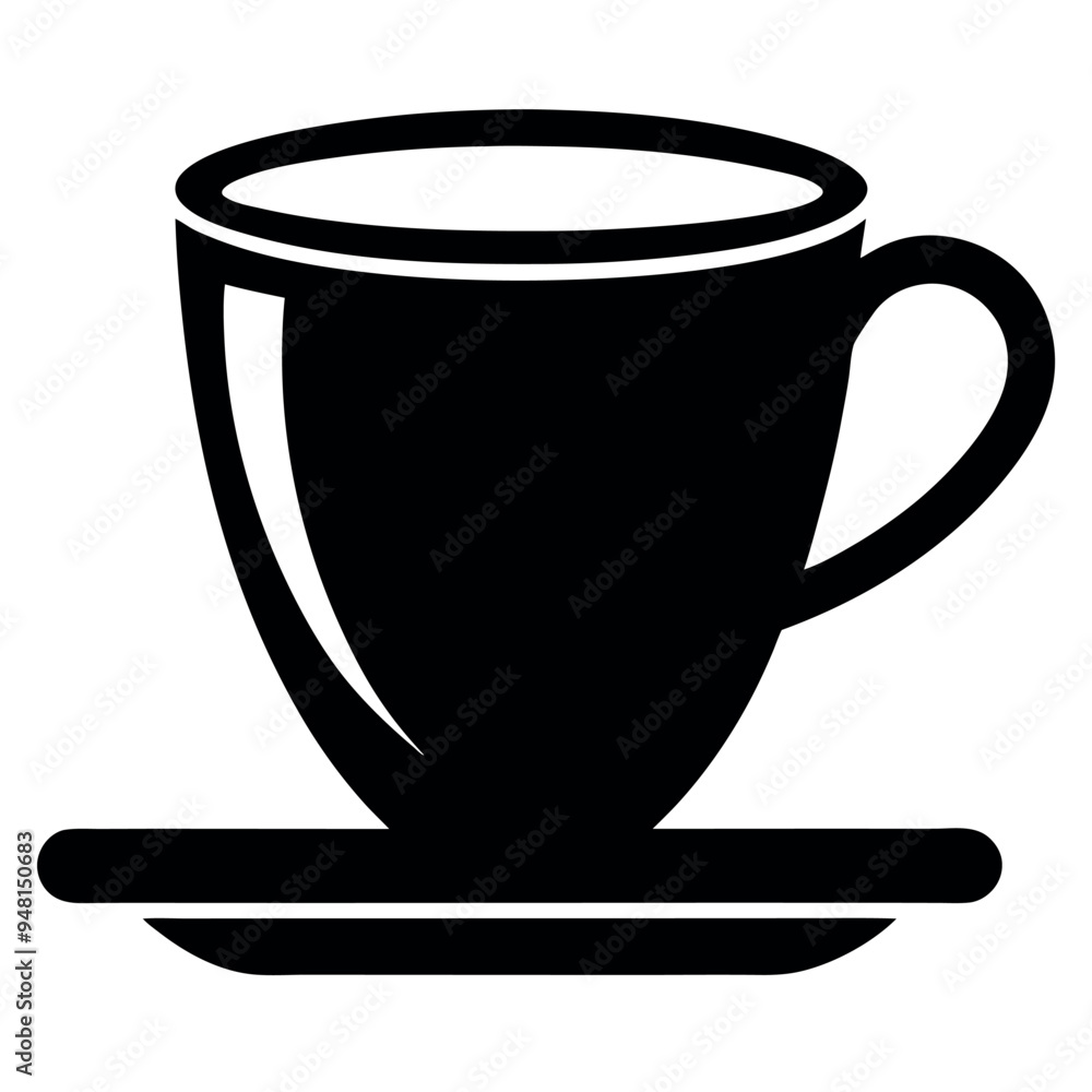 Coffee cup logo icon vector illustration.
Coffee cup logo icon vector illustration.