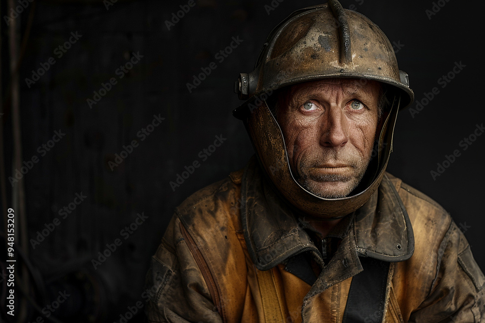Portrait of a Miner Portrait of a Miner