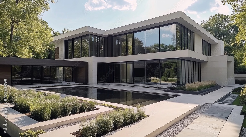 Modern House with Pool and Garden Modern House with Pool and Garden