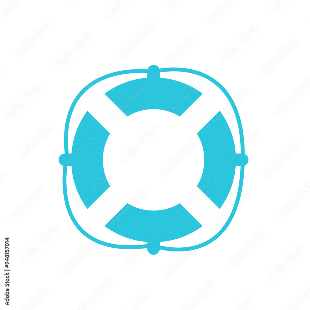 Rescue Lifebuoy icon. Isolated on white background. From blue icon set Rescue Lifebuoy icon. Isolated on white background. From blue icon set