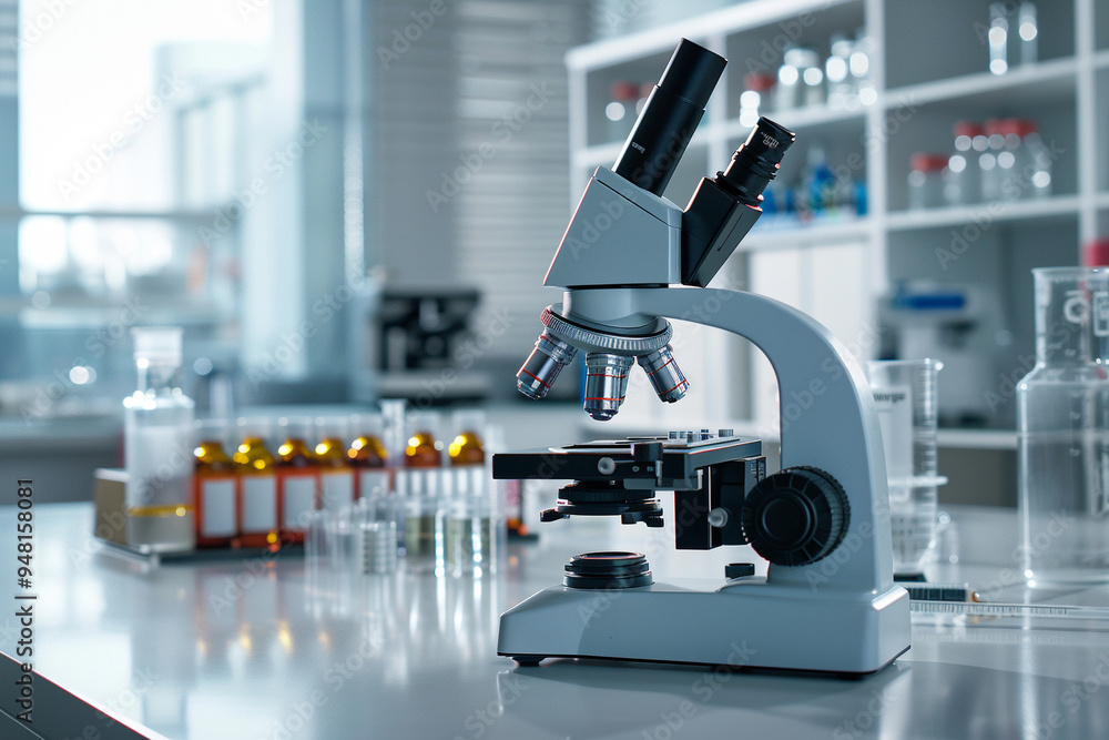 Microscope in a Modern Laboratory Microscope in a Modern Laboratory