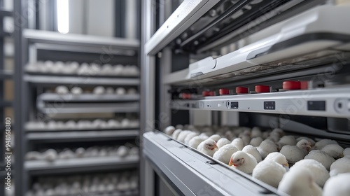 High-Tech Poultry Incubator with Advanced Digital Controls and Monitoring Systems for Optimal photo