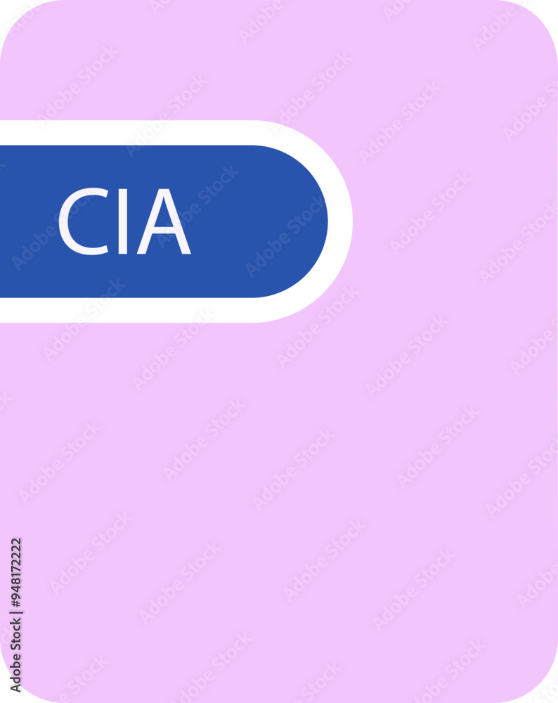 CIA File icon black fill and empty for symbol CIA File icon black fill and empty for symbol