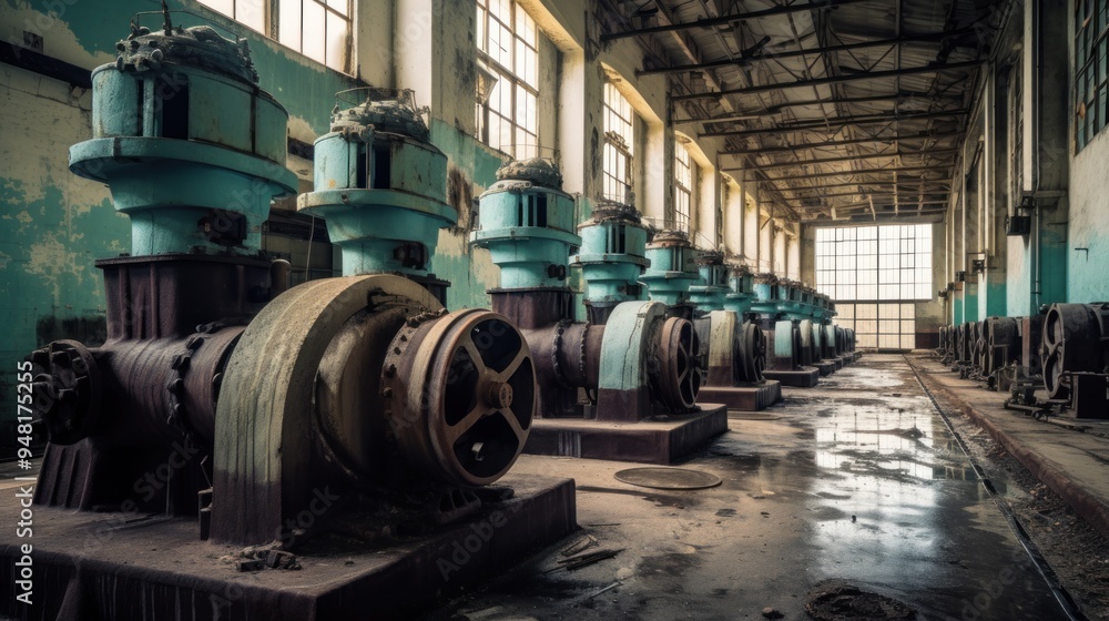Abandoned Industrial Machinery Abandoned Industrial Machinery