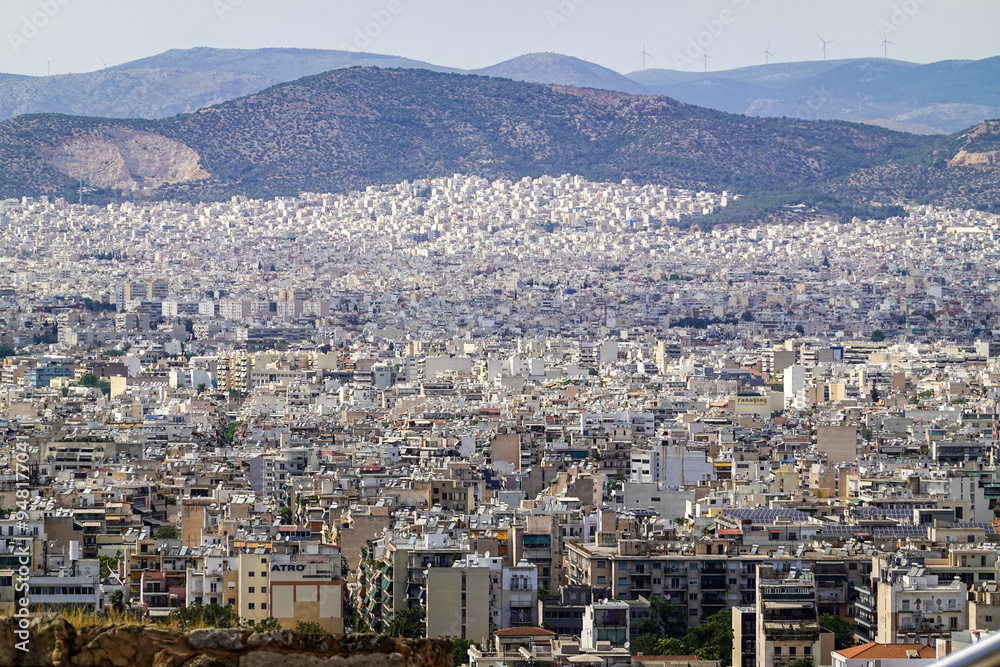 Fototapeta premium la città greca di Atene