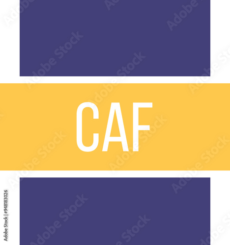 CAF icon fill and bebus writting