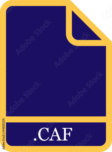 CAF black & bold outline around fill icon