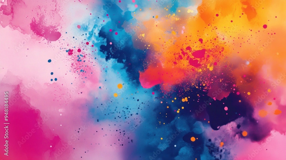 Abstract Watercolor Painting Abstract Watercolor Painting