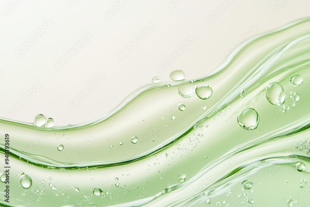 A macro lens highlights a vibrant green serum, showcasing its unique texture and delicate bubbles, embodying organic skincares essence, crafted for wellness and skinnourishing health benefits A macro lens highlights a vibrant green serum, showcasing its unique texture and delicate bubbles, embodying organic skincares essence, crafted for wellness and skinnourishing health benefits
