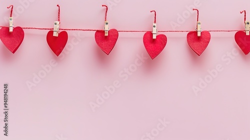 Stunning Pink Beautiful Heart Shape Background: A Romantic and Charming Visual Delight. Showcasing the Sweetness and Allure of Love's Symbol.