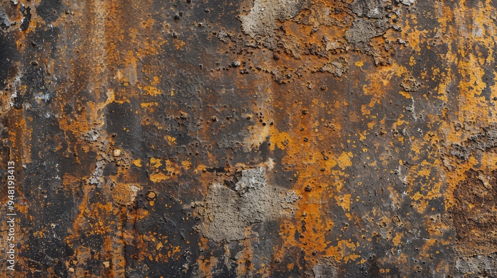 complex beauty of grunge texture with a close-up view of its rugged surface. complex beauty of grunge texture with a close-up view of its rugged surface.