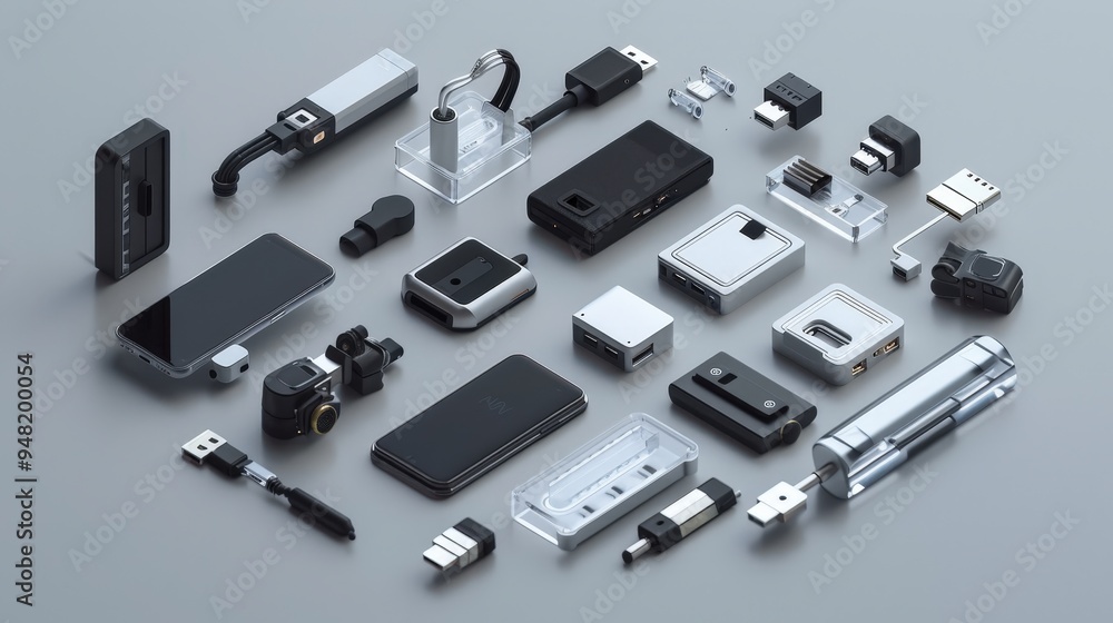 functionality of modular phone chargers. functionality of modular phone chargers.