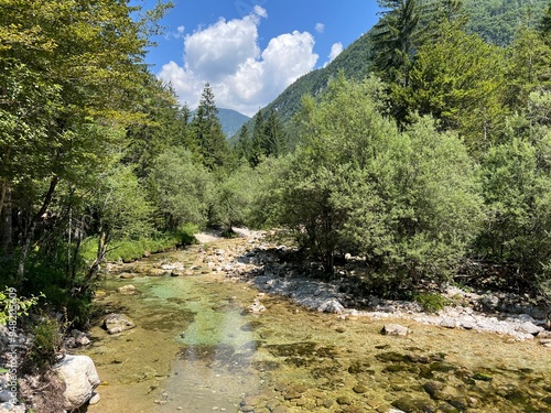 The Mostnica Gorge, Triglav National Park - Bohinj, Slovenia - Korita Mostnice, Triglavski narodni park - Bohinj, Slovenija (die Mostnica-Schlucht - Nationalpark Triglav) / The canyon Mostnica photo