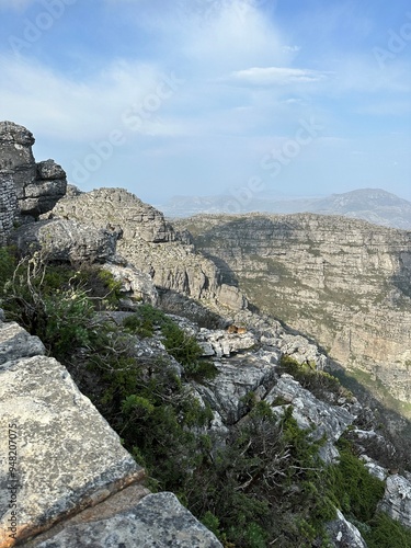 rocks in the mountains