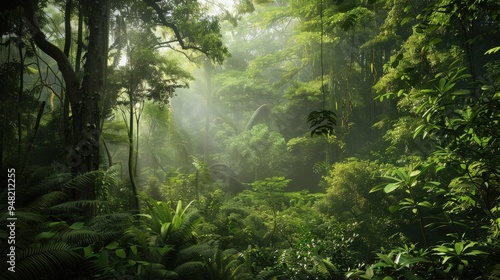 Forests support a wide range of plant life, from towering trees to delicate understory plants.