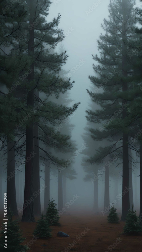 fog creeping through dense pine tree forest background art design backdrop fog creeping through dense pine tree forest background art design backdrop