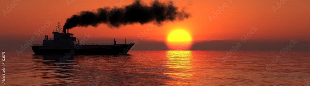 Dystopian photorealistic depiction of a banker exploiting natural resources for profit Dystopian photorealistic depiction of a banker exploiting natural resources for profit