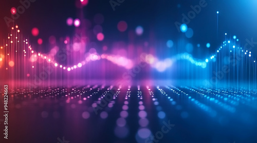 Vibrant Shimmering Wallpapers, Bright and Colorful Backgrounds with Glitter and Light Effects